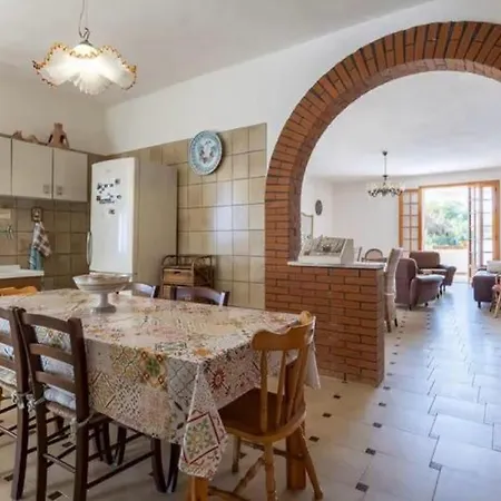 Arena House Wifi Climatizzato P Privato Bbq Semesterbostad Triscina